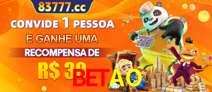 Banner institucional da BETAO sobre parceria de marcas e criação de uma marca de excelência, apresentando os mascotes de jogos populares como o Fortune Tiger.