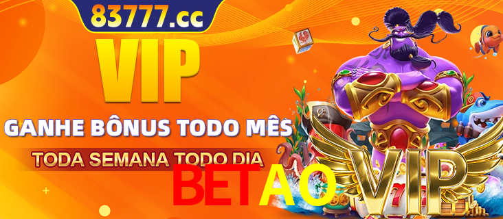 Banner promocional do BETAO oferecendo 100% de recompensas adicionais contínuas para quem fizer o login diário (Daily sign-in), com um mascote de coelho.
