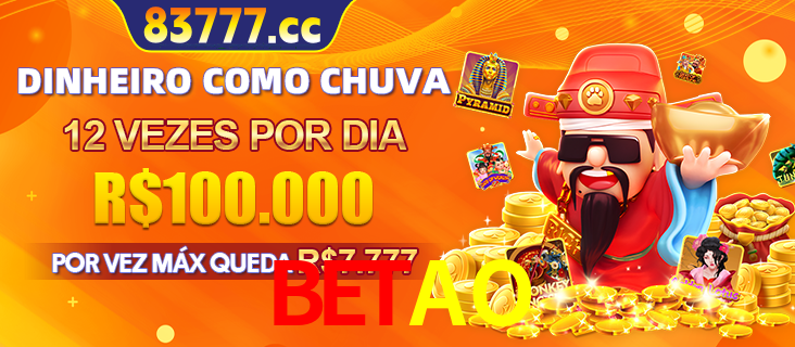 Banner do programa de recompensas Recomende para amigos do BETAO, detalhando os bônus por convidar amigos, com prêmios que chegam a R$288.888.